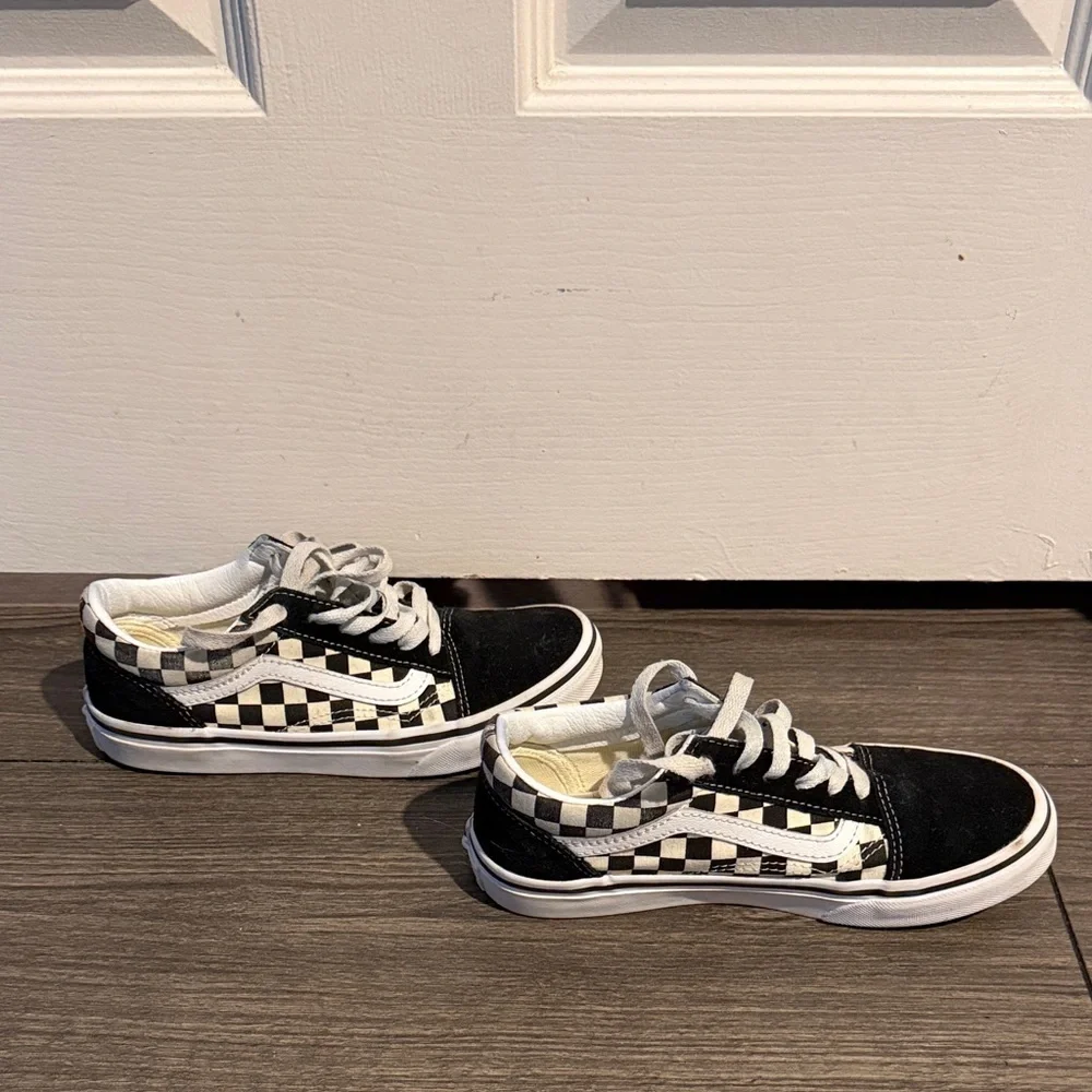 Vans Old Skool Classic Black and White Checkered Shoes